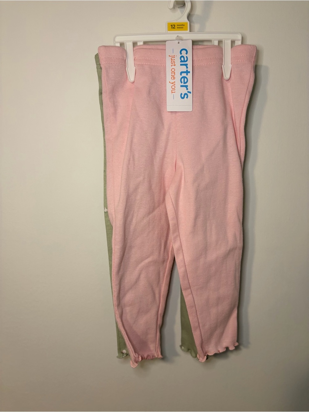 Carter's Baby Leggings - 12 Months ( 2 Pack)